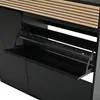 Merax Schuhschrank mit 2 Klappen, schmaler Schuhkipper mit Produktbild-Vorschau 7