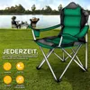 TRESKO Campingstuhl Grün faltbar bis 150 kg | Angelstuhl Produktbild-Vorschau 7