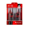 The image shows a retail package containing two Midland XT10 walkie-talkies. Produktbild-Vorschau