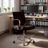 Silla de oficina Oakland - Imitación de cuero - Marrón Vista previa de la imagen del producto 9