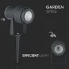 V-TAC VT-857 Spike 12W LED-buitenlamp, grijs, IP65, warm Productafbeelding-voorbeeld 6