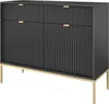 NOVA Kommode 2 Türen, 2 Schubladen, geriffelte Fronten, Produktbild-Vorschau 1