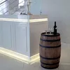 Tonneau pour présenter une carte de menu ou des bouteilles Voir les images du produit 16