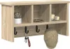 vidaXL Nástěnný noční stolek, dub Sonoma, 50 x 16 x 26 cm Náhled obrázku produktu 2