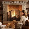 HOMCOM Kaminschutzgitter, 3-Teiliger Klappbarer Kaminschutz Produktbild-Vorschau 4