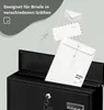 WOLTU Briefkasten mit Zeitungsfach Sichtfenstern, Produktbild-Vorschau 5