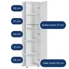 Armoire étroite polyvalente de 40 cm de large avec 1 porte Voir les images du produit 7