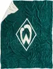 SV Werder Bremen Kuscheldecke Raute 150x200cm Produktbild-Vorschau 2