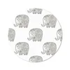 MuchoWow® Mauspad Mousepad Kritzelei - Elefant - Entwurf Produktbild-Vorschau 1