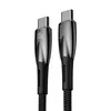 Baseus Glimmer Kabel USB 2 m USB C Czarny Podgląd zdjęcia produktu 3