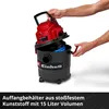Einhell TC-VC 18/15 Li-Solo 15 L Aspiratore per fusti Anteprima dell’immagine prodotto 23
