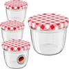 WELLGRO 24 x 230 ml Einmachgläser mit Schraubdeckel TO 82 – Produktbild-Vorschau 1