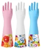 3 Paar Gummi-Reinigungshandschuhe, Geschirrspülhandschuhe Produktbild-Vorschau 1