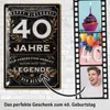 Blechschild Schild 40 Geburtstag - Schild 40 JAHRE LEGENDE Produktbild-Vorschau 2