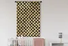 MuchoWow® Wandteppich Wandbehang Muster - Kariert - Gold Produktbild-Vorschau 2