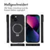 Accezz Ring Stand Backcover con MagSafe iPhone 14 - Nero Anteprima dell’immagine prodotto 6