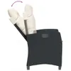 Side view of a recliner chair with a cushion. Produktbild-Vorschau