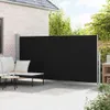 vidaXL Výsuvná boční markýza 160x500 cm černá Náhled obrázku produktu 3