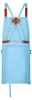 Latzschürze Canvas 70 x 80 cm light blue : light blue : Produktbild-Vorschau 4