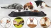 Ecuelle double pour chiens et chats avec tapis antidérapant Voir les images du produit 6