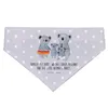 Mr. & Mrs. Panda Dreieckstuch Koala Familie - Grau Pastell Produktbild-Vorschau 3