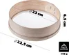 KADAX Mehl Rzeszoto Sieb, Fi 230mm, Holz Anteprima dell’immagine prodotto 2