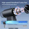 Tragbarer Handventilator, Turbo-Power [18 Stunden Produktbild-Vorschau 2