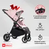 Babylux Wózek Spacerowy Dziecięcy ROMBO – Wózek Podróżny z Podgląd zdjęcia produktu 9