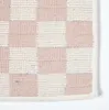 HOMESCAPES Rutschfeste Badematte rosa-weiß mit Produktbild-Vorschau 4