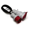 CEE Starkstrom Adapter 16A auf 32A mit Phasenwender 223201 Produktbild-Vorschau 2