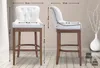 CLP Barhocker Lakewood Echtleder, Antik-hell gepolstert Produktbild-Vorschau 2