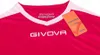 Sport-T-Shirt Givova Revolution Rot-Weiß Rot - M Produktbild-Vorschau 7