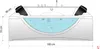 Whirlpool Pool Badewanne Wanne W81R-B 180x90cm mit Radio Produktbild-Vorschau 5
