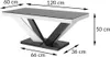 Design Couchtisch HV-222 Hochglanz Highgloss Tisch Produktbild-Vorschau 3