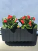 Zestaw 6 doniczek Prosperplast | Boardee | Black | 40 cm Podgląd zdjęcia produktu 14