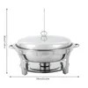 9litrový chafing dish, ohřívač na bufet, ohřívač jídla, Náhled obrázku produktu 2
