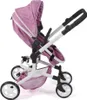 Puppenwagen Mika, 2in1 Kombipuppenwagen, Jeans pink Produktbild-Vorschau 7