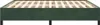 vidaXL Cadre de lit sans matelas vert foncé 180x200 cm Voir les images du produit 5