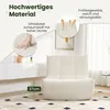 EUGAD Sitzsack, Bodensofa, Bodenstuhl mit Rückenlehne, Produktbild-Vorschau 4