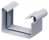INEFA Rinnenverbinder Kastenrinne, PVC NW83 / 83mm Grau Produktbild-Vorschau 1