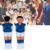 4 pezzi di plastica da tavolo Giocatore di calcio Giochi di Anteprima dell’immagine prodotto 3