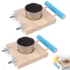 2er Set Vogelkäfig-Zubehör, Edelstahlnapf & Holzsitzstange, Produktbild-Vorschau 8