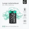 CELLONIC 9V / E Block NiMH Batterie für Fernbedienungen, Produktbild-Vorschau 3