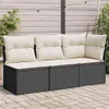 An outdoor patio scene with a three-seater sofa. Anteprima dell’immagine prodotto
