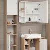 Badmöbel-Set Vicco Fynn Sonoma 3 Teile, mit Hochschrank, Produktbild-Vorschau 5