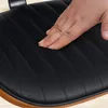 Chaise de bar en simili-cuir Clawson noir - noyer/noir Voir les images du produit 2