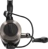 A close-up studio shot of a fishing reel against a white background. Produktbild-Vorschau