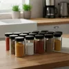 Set: Drehbarer Gewürzständer Mit 16 Gewürzgläsern + 89 Produktbild-Vorschau 5