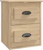 vidaXL Wand-Nachttisch Sonoma-Eiche 41,5x36x53 cm Produktbild-Vorschau 2