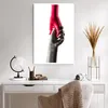 Poster - Poster ohne Rahmen - Hilfe Hände Symbol - 61x91,5 Produktbild-Vorschau 5